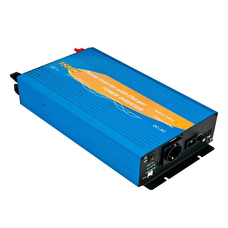 1500w inverter med batteriladdare