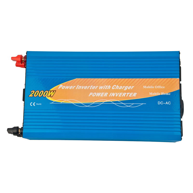 2000w inverter med batteriladdare