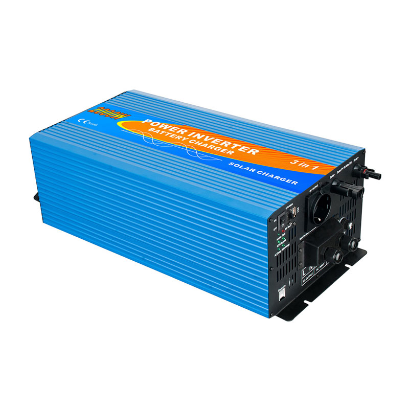 2000w inverter med MPPT-laddare