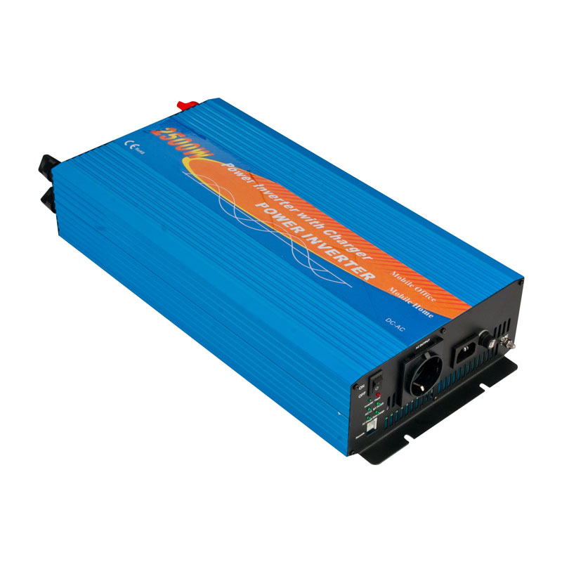 2500w inverter med batteriladdare