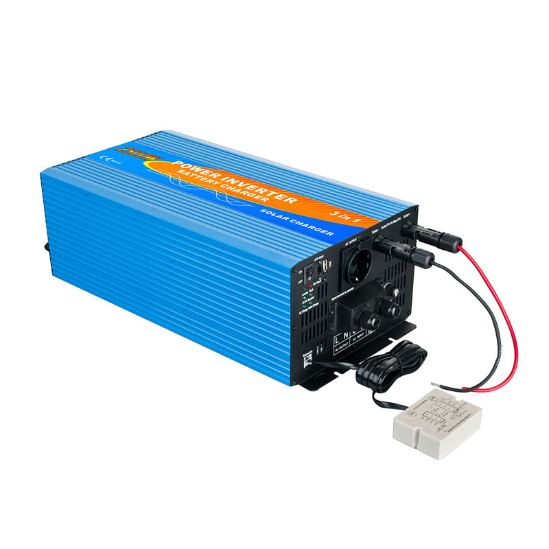 2500w inverter med MPPT-laddare