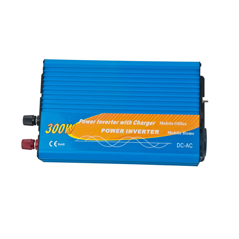 300w inverter med batteriladdare