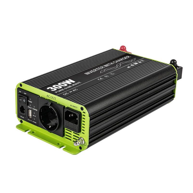 300w Pure Sine Wave Inverter med laddare